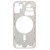 Lcd Frame Middle Chassis For Apple Iphone 12 White By - Maxbhi Com