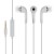 Earphone for Onida F950 - Handsfree, In-Ear Headphone, White