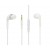 Earphone for Pantech Vega LTE EX IM-A820L - Handsfree, In-Ear Headphone, 3.5mm, White