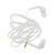 Earphone for Reliance Samsung Galaxy POP - Handsfree, In-Ear Headphone, White