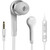 Earphone for Samsung Focus S I937 - Handsfree, In-Ear Headphone, 3.5mm, White