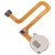 Fingerprint Sensor Flex Cable For Xiaomi Redmi 10 India 2022 Black By - Maxbhi Com