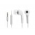 Earphone for Samsung M3510 Beat b - Handsfree, In-Ear Headphone, 3.5mm, White