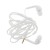 Earphone for Sony Xperia GO ST27i - Handsfree, In-Ear Headphone, White