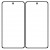 Replacement Front Glass For Realme Gt 6t Black By - Maxbhi Com