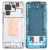 Lcd Frame Middle Chassis For Xiaomi 14 Pro White By - Maxbhi Com