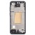 Lcd Frame Middle Chassis For Samsung Galaxy A35 5g Navy By - Maxbhi Com