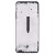 Lcd Frame Middle Chassis For Oppo Reno 5 Z Black By - Maxbhi Com
