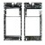 Middle Frame Ring Only For Sony Xperia C5 Ultra Dual Black By - Maxbhi Com