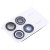 Camera Lens Glass With Frame For Xiaomi Redmi K70 Pro Silver By - Maxbhi Com
