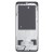 Lcd Frame Middle Chassis For Xiaomi Poco M6 Black By - Maxbhi Com