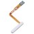 Fingerprint Sensor Flex Cable For Samsung Galaxy Z Flip6 White By - Maxbhi Com