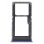 Sim Card Holder Tray For Xiaomi Redmi Note 10 5g Blue - Maxbhi Com