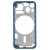 Lcd Frame Middle Chassis For Apple Iphone 13 Mini Blue By - Maxbhi Com