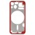 Lcd Frame Middle Chassis For Apple Iphone 13 Mini Red By - Maxbhi Com