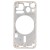 Lcd Frame Middle Chassis For Apple Iphone 13 Mini White By - Maxbhi Com
