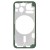 Lcd Frame Middle Chassis For Apple Iphone 13 Mini Green By - Maxbhi Com