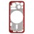 Lcd Frame Middle Chassis For Apple Iphone 13 Mini Red By - Maxbhi Com
