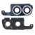 Camera Lens Glass With Frame For Samsung Galaxy Z Flip6 Blue By - Maxbhi Com