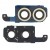 Camera Lens Glass With Frame For Samsung Galaxy Z Flip6 Peach By - Maxbhi Com