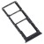 Sim Card Holder Tray For Tecno Spark 4 Black - Maxbhi Com