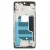 Lcd Frame Middle Chassis For Infinix Note 12 Vip Black By - Maxbhi Com
