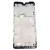 Lcd Frame Middle Chassis For Blackview Bv5300 Pro White By - Maxbhi Com