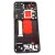 Lcd Frame Middle Chassis For Asus Zenfone 9 Black By - Maxbhi Com