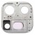 Camera Lens Glass With Frame For Apple Ipad Pro 11inch 2022 Silver By - Maxbhi Com