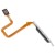 Fingerprint Sensor Flex Cable For Xiaomi Redmi Note 10 Pro 5g Black By - Maxbhi Com