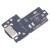 Charging Connector Flex Pcb Board For Lenovo Tab P11 Pro Gen 2 By - Maxbhi Com