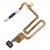 Fingerprint Sensor Flex Cable For Oppo A55 5g Black By - Maxbhi Com