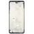 Lcd Frame Middle Chassis For Vivo Y36 5g White By - Maxbhi Com