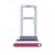 Sim Card Holder Tray For Lg Q92 5g Red - Maxbhi Com