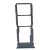 Sim Card Holder Tray For Vivo T1x 5g Black - Maxbhi Com