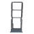 Sim Card Holder Tray For Vivo T1x 5g Black - Maxbhi Com