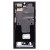 Lcd Frame Middle Chassis For Samsung Galaxy S23 Ultra Black By - Maxbhi Com