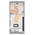 Lcd Frame Middle Chassis For Samsung Galaxy S23 Ultra Light Blue By - Maxbhi Com