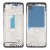 Lcd Frame Middle Chassis For Xiaomi Poco M6 Plus 5g Black By - Maxbhi Com