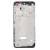 Lcd Frame Middle Chassis For Motorola Moto E22s Black By - Maxbhi Com