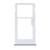 Sim Card Holder Tray For Coolpad Legacy White - Maxbhi Com