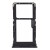 Sim Card Holder Tray For Motorola Moto G84 Black - Maxbhi Com