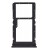 Sim Card Holder Tray For Motorola Moto G84 Black - Maxbhi Com