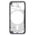 Lcd Frame Middle Chassis For Apple Iphone 12 Mini Black By - Maxbhi Com