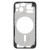 Lcd Frame Middle Chassis For Apple Iphone 13 Black By - Maxbhi Com