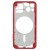 Lcd Frame Middle Chassis For Apple Iphone 13 Red By - Maxbhi Com