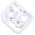 Camera Lens Glass With Frame For Asus Rog Phone 8 Pro White By - Maxbhi Com