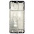 Lcd Frame Middle Chassis For Vivo Y27 4g Burgundy By - Maxbhi Com