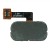Fingerprint Sensor Flex Cable For Asus Zenfone 3 Ze552kl White By - Maxbhi Com