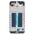 Lcd Frame Middle Chassis For Zte Blade V10 Blue By - Maxbhi Com